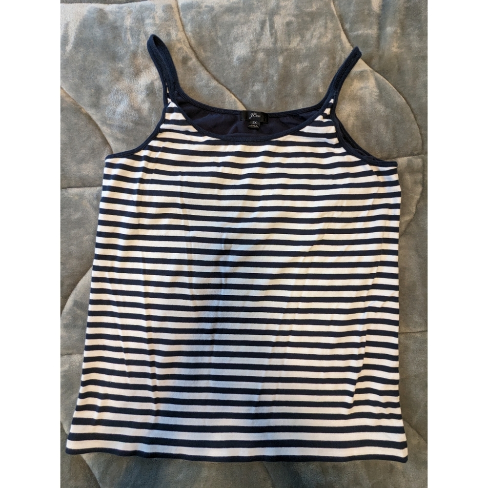 JCrew stripped tank